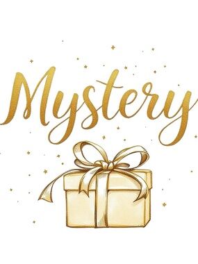 Gold Mystery Gift Graphic Print